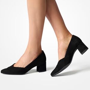 PAUL GREEN🔴black Leather pumps Size UK 4.5 US 7 NEW store display